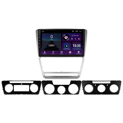 Штатна магнітола SIGMA E10232 ANDROID 10 2+32 Gb Skoda Octavia 2 A5 2008-2013 10" silver