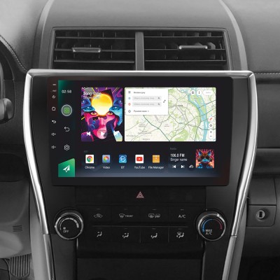 Штатна магнітола SIGMA PRO 10464 ANDROID 10 4+64 Gb 4G DSP Toyota Camry 7 XV 50 55 North America 2014-2017 (B) 10"