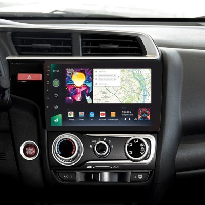 Штатна магнітола SIGMA PRO 10464 ANDROID 10 4+64 Gb 4G DSP Honda Jazz 3 Fit 3 GP GK 2013 - 2020 (B) 10"