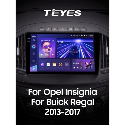 Штатна магнітола Teyes CC3 6+128 Gb з коловим оглядом 360° Opel Insignia 1 Buick Regal 2013-2017 (B) 9" 2k