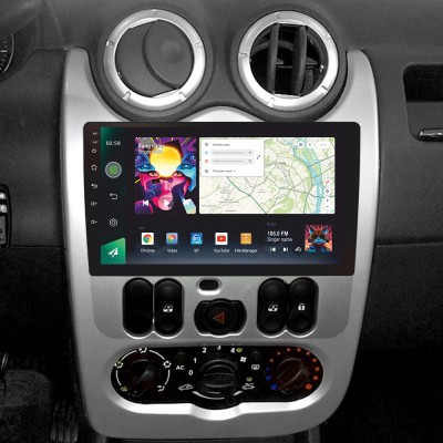 Штатна магнітола SIGMA PRO 9464 ANDROID 10 4+64 Gb 4G DSP Renault Logan 1 Sandero For Dacia Duster 2009-2017 9"