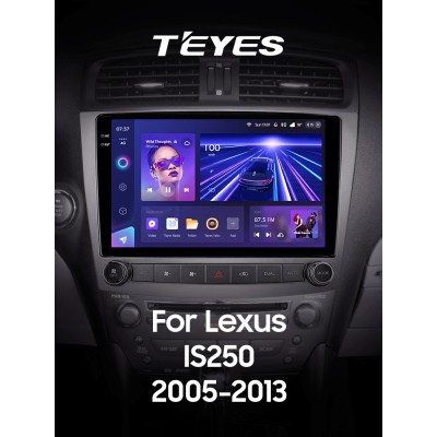 Штатна магнітола Teyes CC3 4+32 Gb Lexus IS250 XE20 (Lp) 2005-2013 10" 2k (L3)