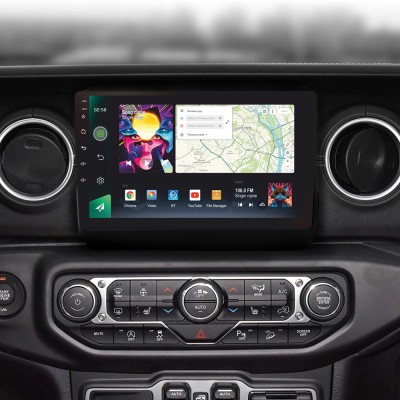Штатна магнітола SIGMA PRO 9464 ANDROID 10 4+64 Gb 4G DSP Jeep Wrangler 4 JL 2018-2019 9" (L1)