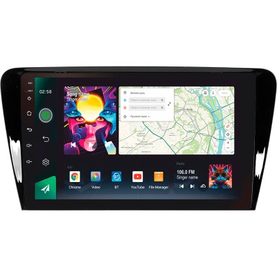 Штатна магнітола SIGMA PRO 10464 ANDROID 10 4+64 Gb 4G DSP Skoda Octavia 3 A7 2013-2018 (A) 10"