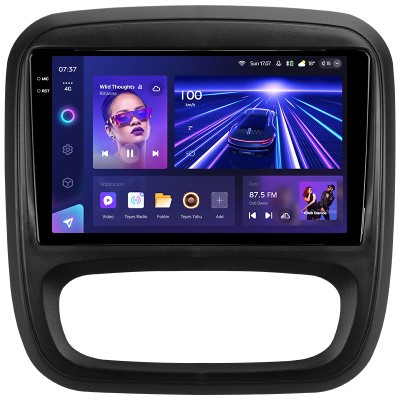 Штатна магнітола Teyes CC3 6+128 Gb Renault Trafic 3 2014-2021 / Opel Vivaro B 2014-2018 9" 2k (L1)