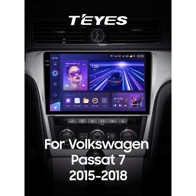 Штатна магнітола Teyes CC3 4+32 Gb Volkswagen Passat 7 B7 NMS 2015-2018 (F2) 10" 2k