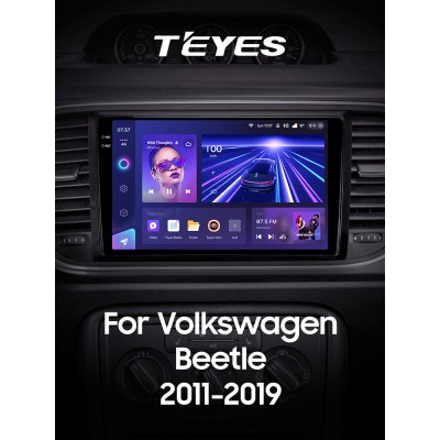 Штатна магнітола Teyes CC3 4+32 Gb Volkswagen Beetle A5 2011-2019 9" 2k