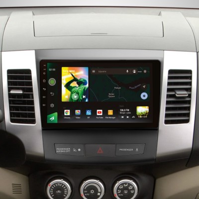 Штатна магнітола SIGMA X9464 ANDROID 10 4+64 Gb 4G DSP Mitsubishi Outlander 2 CW0W 2005-2013 / Citroen C-Crosser 1 2007-2013 / Peugeot 4007 200 (B) 9"