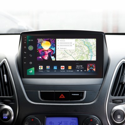 Штатна магнітола SIGMA PRO 9464 ANDROID 10 4+64 Gb 4G DSP Hyundai Tucson 2 LM IX35 2009-2015 (C) 9" (L1)