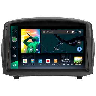 Штатна магнітола SIGMA X9464 ANDROID 10 4+64 Gb 4G DSP Ford Fiesta Mk 6 (F2) 2008-2019 (B) 9"