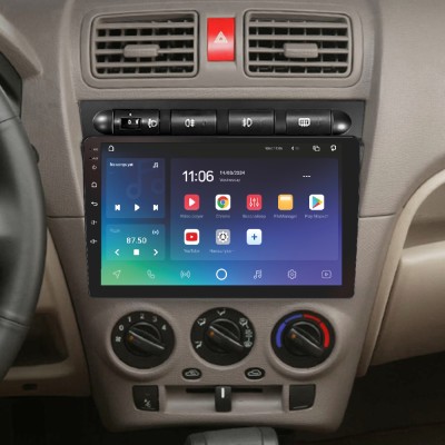 Штатна магнітола SIGMA PRO 9432 ANDROID 10 4+32 Gb 4G DSP Kia Picanto SA Morning 2004-2007 9"