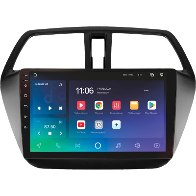 Штатна магнітола SIGMA X9432 ANDROID 10 4+32 Gb 4G DSP Suzuki SX4 2 S-Cross 2012-2016 9"
