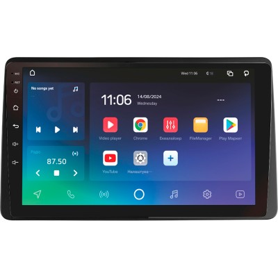 Штатна магнітола SIGMA X10432 ANDROID 10 4+32 Gb 4G DSP Renault Duster HM 2 2020-2023 (F1) 10"