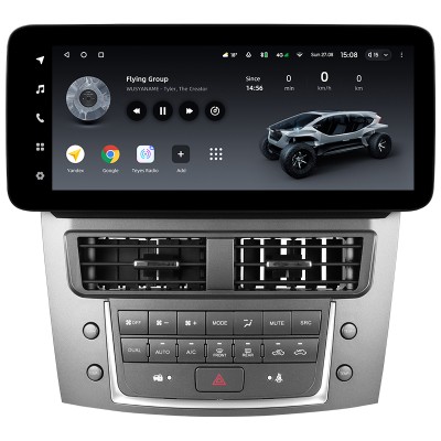 Штатна магнітола Teyes LUX ONE 6+128 Gb з коловим оглядом 360° Lexus IS F 200D 220D 250 250C 300 350 350C 2 XE20 2005-2013 12.3" (L3)