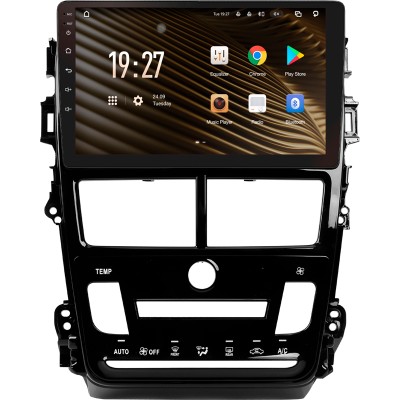 Штатна магнітола SIGMA S9432 ANDROID 10 4+32 Gb 4G DSP Toyota Yaris Vios 2017-2020 (F2) 9" (L1)