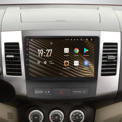 Штатна магнітола SIGMA S9432 ANDROID 10 4+32 Gb 4G DSP Mitsubishi Outlander 2 CW0W 2005-2013 / Citroen C-Crosser 1 2007-2013 / Peugeot 4007 2007(A) 9"