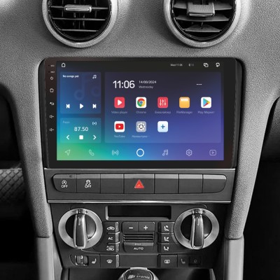 Штатна магнітола SIGMA PRO 9432 ANDROID 10 4+32 Gb 4G DSP Audi A3 2 8P 2003-2013 S3 2 2006-2012 RS3 1 2011-2012 9"