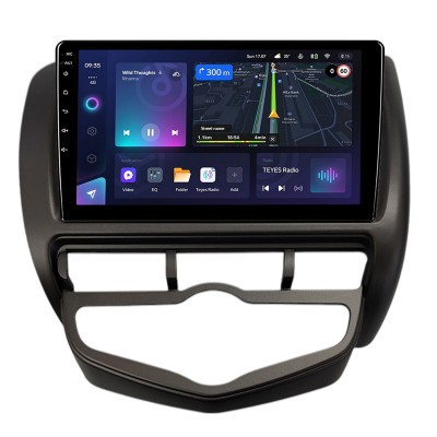 Штатна магнітола Teyes CC3L 4+32 Gb Honda FIT CITY JAZZ 2002-2008 MT AC LHD 9"
