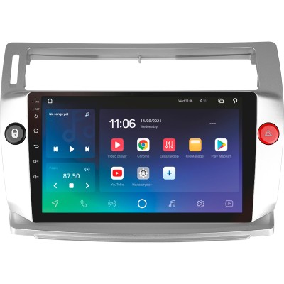 Штатна магнітола SIGMA X9432 ANDROID 10 4+32 Gb 4G DSP Citroen C4 LA LC C-Triomphe C-Quatre 2004-2014 9"