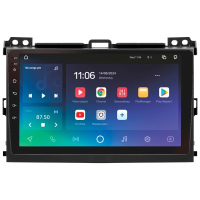 Штатна магнітола SIGMA PRO 9432 ANDROID 10 4+32 Gb 4G DSP Toyota Land Cruiser Prado 120 3 III For Lexus GX470 GX 470 J120 2002-2009 (F1) (A) 9"