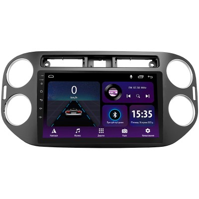 Штатна магнітола SIGMA E9232 ANDROID 10 2+32 Gb Volkswagen Tiguan 1 NF 2006-2017 (F1) 9"