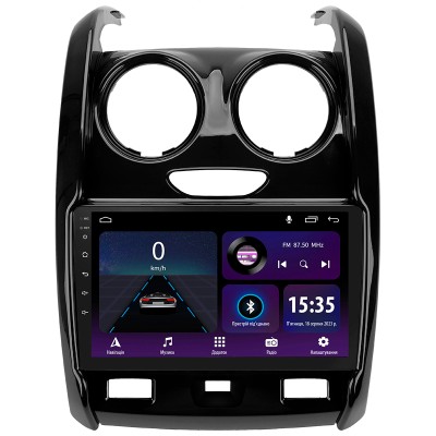 Штатна магнітола SIGMA E9232 ANDROID 10 2+32 Gb Renault Duster (F2) 2015-2021 / LADA Largus 2021 9" (L1)