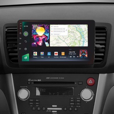 Штатна магнітола SIGMA PRO 9464 ANDROID 10 4+64 Gb 4G DSP Subaru Outback 3 Legacy 4 2003-2009 9"