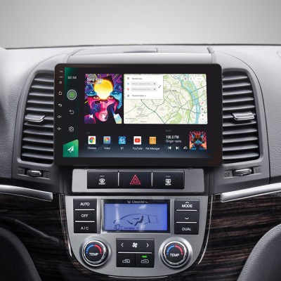 Штатна магнітола SIGMA PRO 9464 ANDROID 10 4+64 Gb 4G DSP Hyundai Santa Fe 2 2006-2012 9"