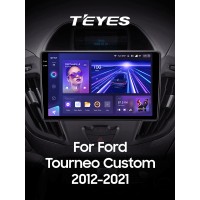 Штатна магнітола Teyes CC3 4+32 Gb Ford Tourneo Custom 1 I Transit (F1) 2012-2021 9" 2k