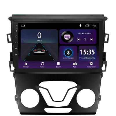 Штатна магнітола SIGMA E9232 ANDROID 10 2+32 Gb Ford Mondeo 5 (ZYJ) 2014-2019 9"