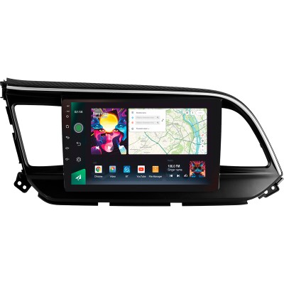 Штатна магнітола SIGMA PRO 9464 ANDROID 10 4+64 Gb 4G DSP Hyundai Elantra 6 2018-2020 (B) 9"