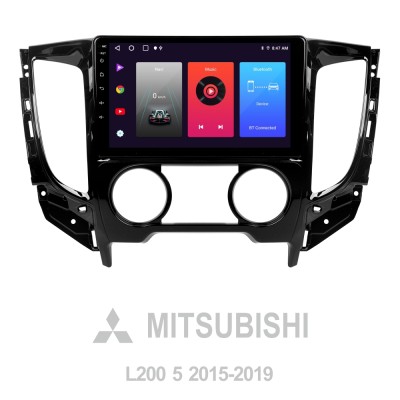 Штатна магнітола SIGMA F9216 ANDROID 10 2+32 Gb Mitsubishi L200 5 (F1) (Manual air conditioning) 2015-2019 9"