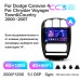 Штатна магнітола Teyes CC3 6+128 Gb з коловим оглядом 360° Dodge Caravan 4 For Chrysler Voyager RG RS For Town and Country RS 2000-2007 (A) 10" 2k (L1)