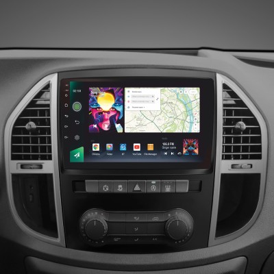 Штатна магнітола SIGMA PRO 10464 ANDROID 10 4+64 Gb 4G DSP Mercedes-Benz Vito 3 W447 2014-2020 10" (L1)