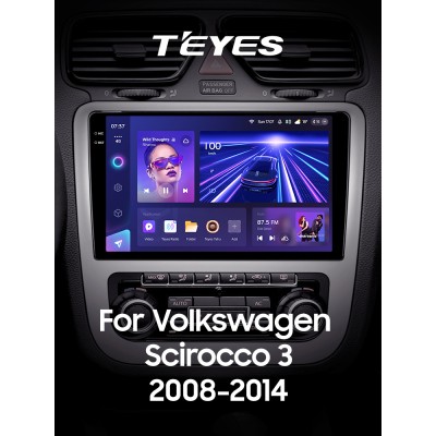 Штатна магнітола Teyes CC3 4+32 Gb Volkswagen Scirocco 3 III Mk3 2008-2014 (F3) 9" 2k