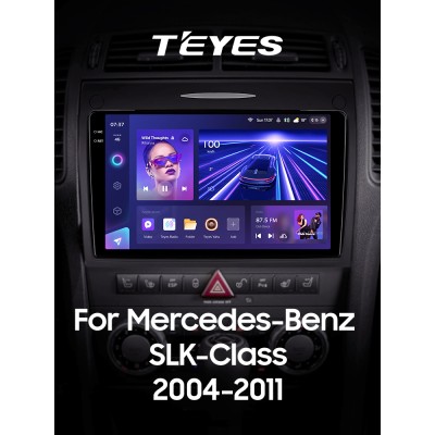 Штатна магнітола Teyes CC3 4+64 Gb Mercedes Benz C-Class W203 CL203 C209 A209 2004-2011 9" 2k (L1)
