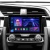 Штатна магнітола Teyes CC3 4+32 Gb Honda Civic 10 FC FK 2015-2020 9"