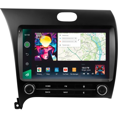 Штатна магнітола SIGMA PRO 9464 ANDROID 10 4+64 Gb 4G DSP Kia Cerato 3 YD 2013-2017 (F3) 9" (L1)