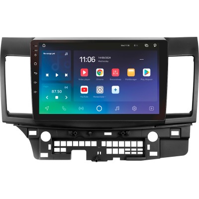 Штатна магнітола SIGMA X10432 ANDROID 10 4+32 Gb 4G DSP Mitsubishi Lancer 10 CY 2007-2012 (A) 10"
