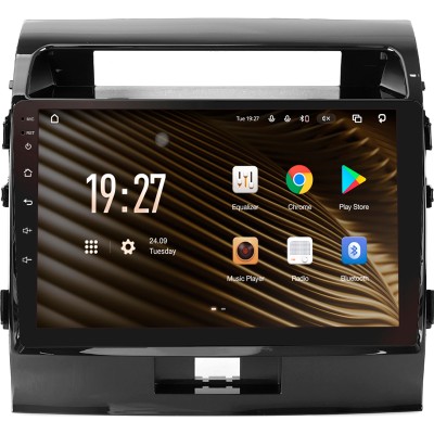 Штатна магнітола SIGMA S10432 ANDROID 10 4+32 Gb 4G DSP Toyota Land Cruiser 11 200 (F1) 2007-2015 10"