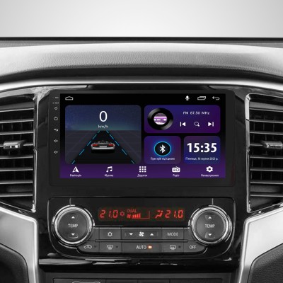 Штатна магнітола SIGMA E9232 ANDROID 10 2+32 Gb Mitsubishi L200 5 2018-2020 (F1) 9"
