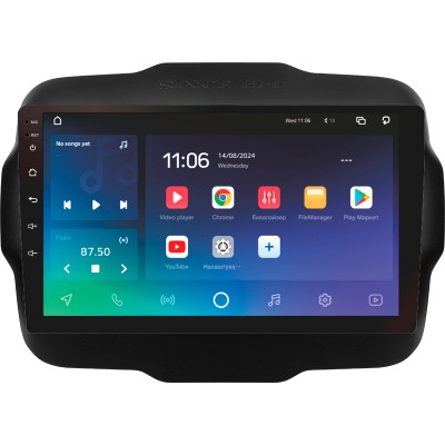 Штатна магнітола SIGMA PRO 9432 ANDROID 10 4+32 Gb 4G DSP Jeep Renegade 2014-2018 9"