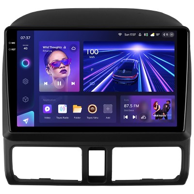 Штатна магнітола Teyes CC3 6+128 Gb з коловим оглядом 360° Honda CR-V 2 CRV 2001-2006 9" 2k