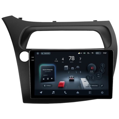 Штатна магнітола Teyes CC4 Pro 8+128 Gb Honda Civic Hatchback (Left hand drive) 2006-2012 9" 2k
