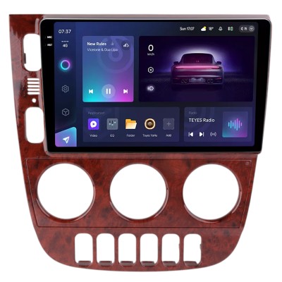 Штатна магнітола Teyes CC3 4+32 Gb Mercedes Benz M-Class ML320 W163 ML320 2003-2005 LHD WOODEN 9" 2k