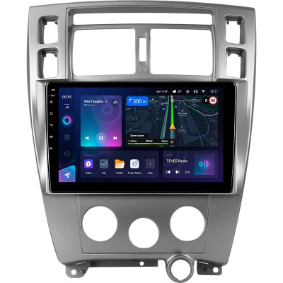 Штатна магнітола Teyes CC3L 4+64 Gb Hyundai Tucson 1 2004-2009 10"