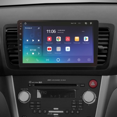 Штатна магнітола SIGMA PRO 9432 ANDROID 10 4+32 Gb 4G DSP Subaru Outback 3 Legacy 4 2003-2009 9"