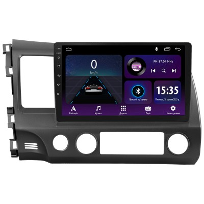 Штатна магнітола SIGMA E10232 ANDROID 10 2+32 Gb Honda Civic 8 FK FN FD 2005-2012 10"