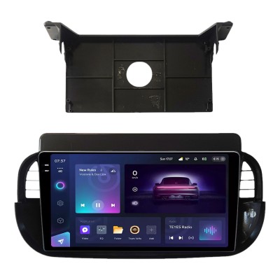 Штатна магнітола Teyes CC3 4+32 Gb Fiat 500 2007-2015 Black 9" 2k