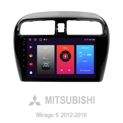 Штатна магнітола SIGMA F9216 ANDROID 10 2+32 Gb Mitsubishi Mirage 6 2012-2018 9"